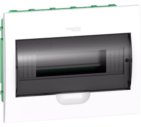 Изображение товара Корпус встраиваемый с прозрачной дверцей Systeme Electric (Schneider Electric) City9 Box 1ряд/12модулей (ранее PRA24113) EZ9E112S2FRU