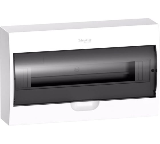 Изображение товара Корпус навесной с прозрачной дверцей Systeme Electric (Schneider Electric) City9 Box 1ряд/18модулей (ранее PRA29118) EZ9E118S2SRU