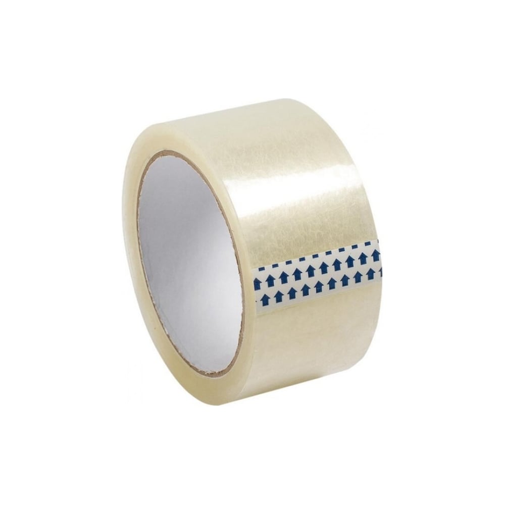 Изображение товара Упаковочная клейкая лента прозрачная 48мм х 50м СанТех s055928