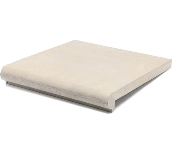 Изображение товара Ступень фронтальная полимерпесчаная WEECO Флоренция 355*325*23 мм, цвет светло-серый ФФСС1