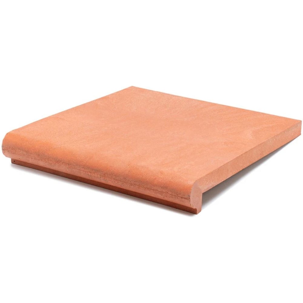 Изображение товара Ступень фронтальная полимерпесчаная WEECO Флоренция 360x330x23 мм терракотовая 6 шт