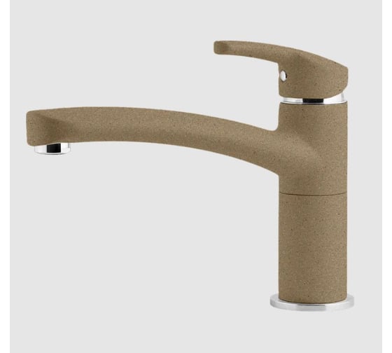 Изображение товара Смеситель для кухни GranFest Композит Литой D-40мм песочный арт. 2523 песочный