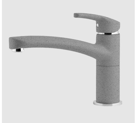 Изображение товара Смеситель для кухни GranFest Композит Литой D-40мм серый арт. 2523 серый