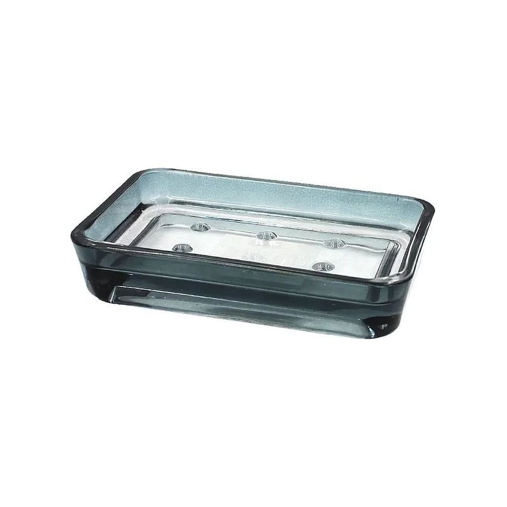 Изображение товара МыльницаBath Plus GRANDEZZA W-GL0129BA-SD стекло 13х8,7х2,5 см