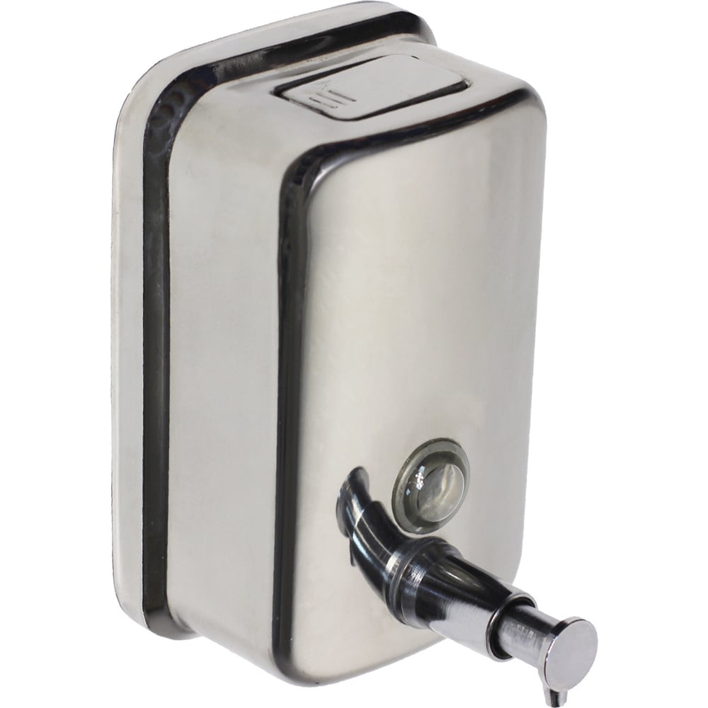 Изображение товара Дозатор Bath Plus металл 500 мл для жидкого мыла настенный глянцевый хром