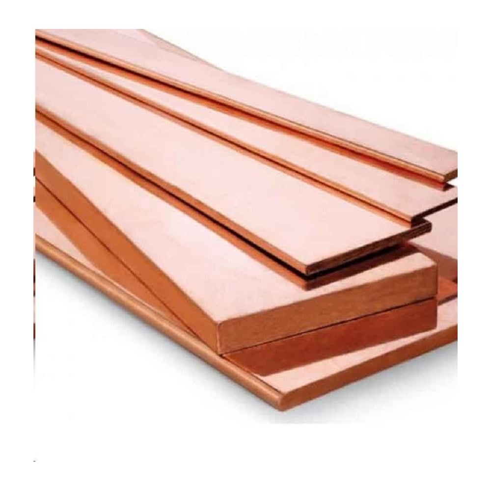 Изображение товара Медная шина АО КЗОЦМ ШМТ 5х50х250 мм для электротехники