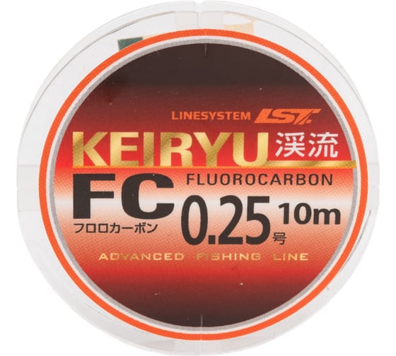 Изображение товара Флюорокарбон LINESYSTEM Keiryu FC 10 м #0.25 0.083 мм 01384