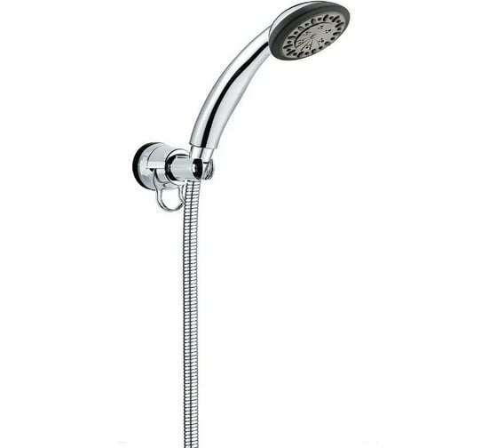 Изображение товара Набор для душа Bath Plus без сверления, шланг, лейка, крючок SS3010CP