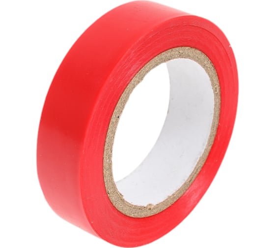 Изображение товара Изолента OXCRAFT ПВХ, 15 мм х 10 м, красная PO000147792