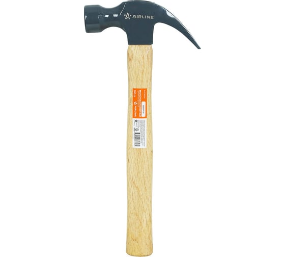 Изображение товара Молоток столярный с деревянной рукояткой Airline 680гр AHCWH06