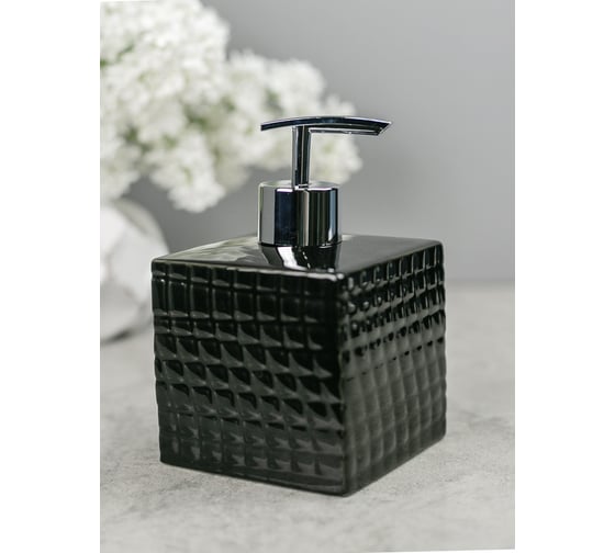 Изображение товара Дозатор для жидкого мыла Bath Plus ORIENT 8.5х8.5х9/14 см W-CE2248AA-LD