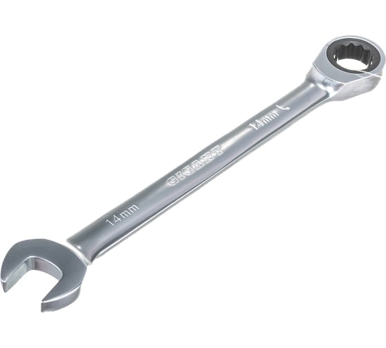 Изображение товара Комбинированный трещоточный ключ Gigant 14мм, Сталь Cr-V, 72 зуба, GRW14