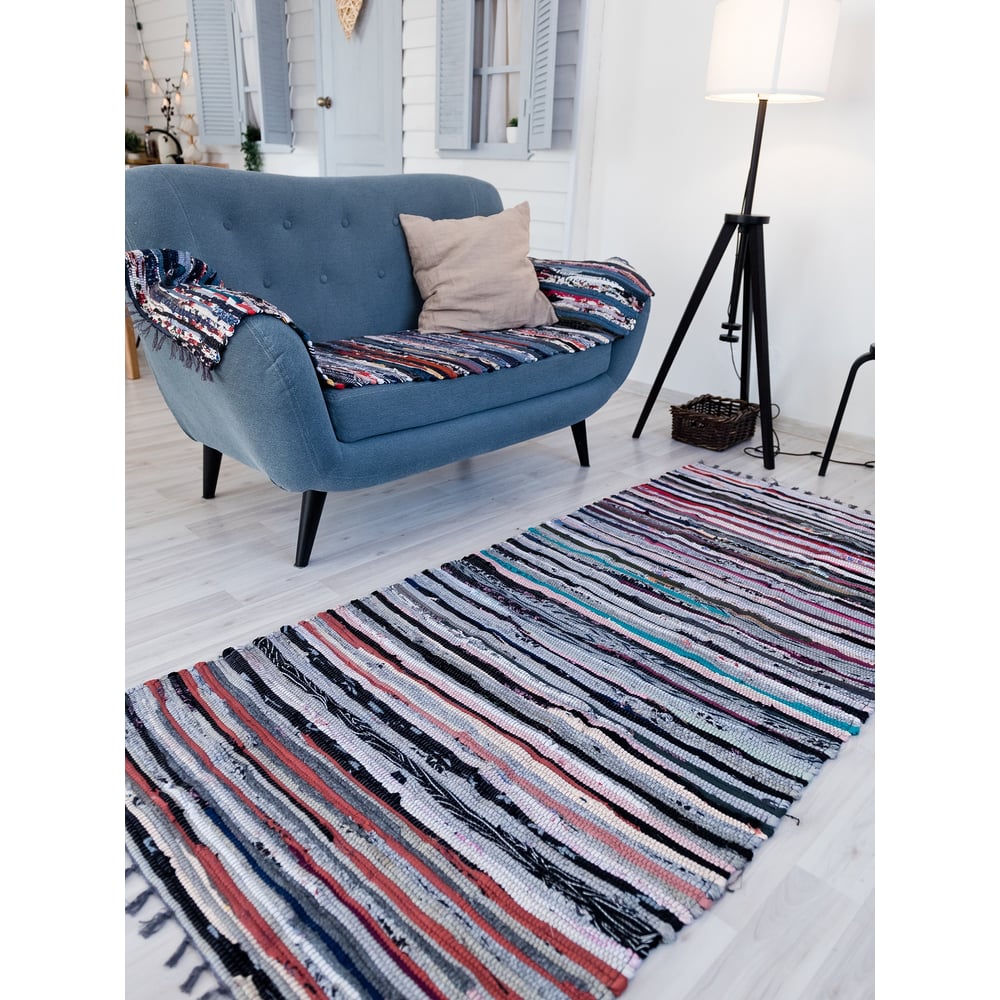 Изображение товара Хлопковый коврик ComeForte Бомбей 100x300см влаговпитывающий прямоугольный