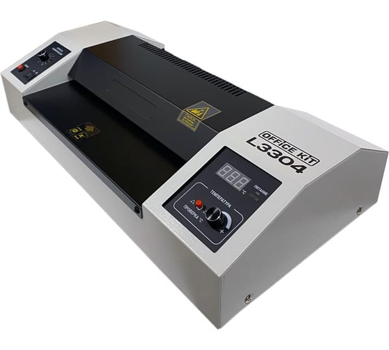 Изображение товара Ламинатор бумаги Office Kit А3, для горячего и холодного ламинирования, 4 вала, 60-250 мкм L3304