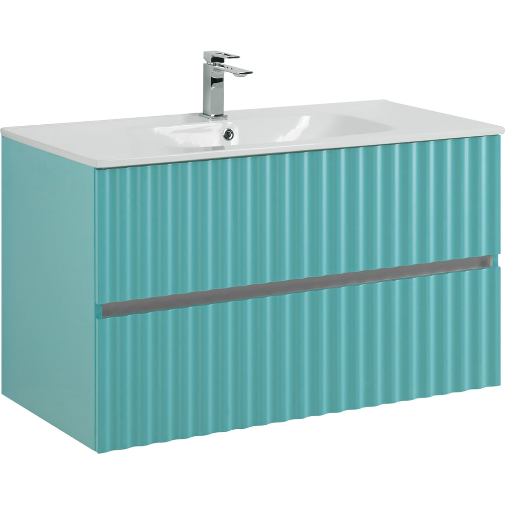 Изображение товара Подвесная база под раковину Art&Max ELEGANT с ящиками и LED подсветкой