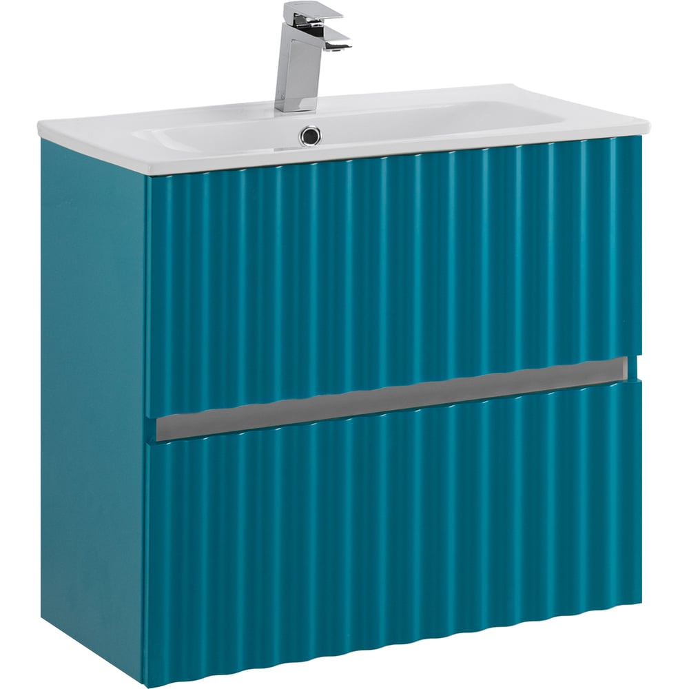 Изображение товара Подвесная база под раковину Art&Max ELEGANT с LED подсветкой бирюзовая