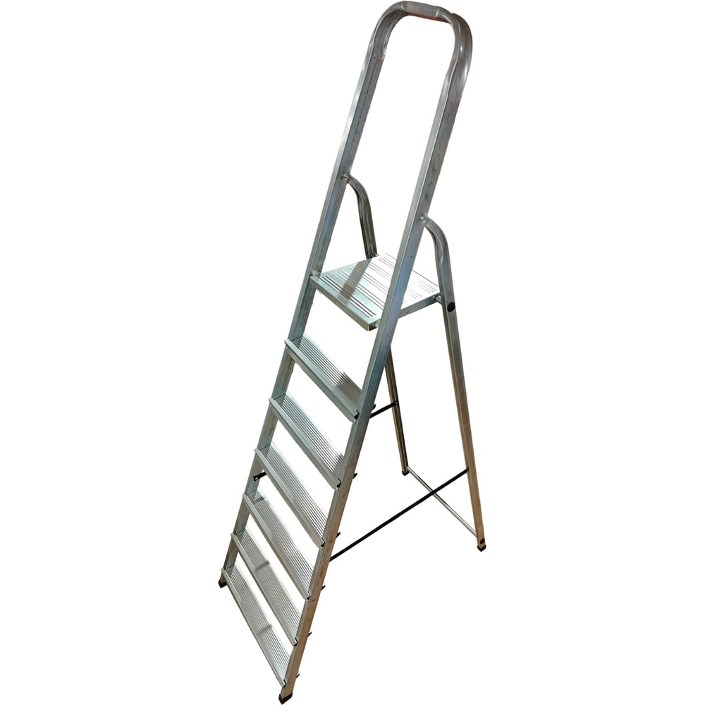Изображение товара Стремянка односторонняя с 7 ступенями из оцинкованной стали