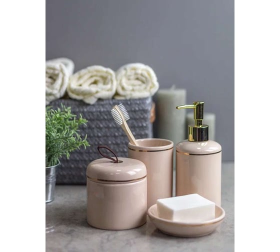 Изображение товара Настольный комплект для ванн Bath Plus POWDER SET4 W-CE1528DA-SET4