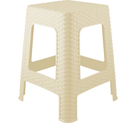 Изображение товара Табурет малый ПоливНаДаче Артлайн h 330мм (молочный) 434350700