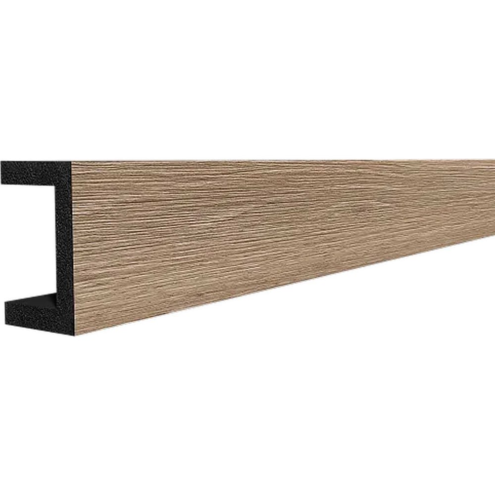 Изображение товара Декоративный молдинг Decor-Dizayn 50х30х3000 мм цвет орех