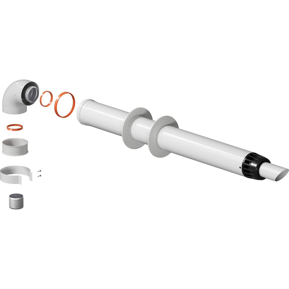 Изображение товара Комплект дымохода OKSELER АНТИЛЕД 60/100 - 1220мм для котлов