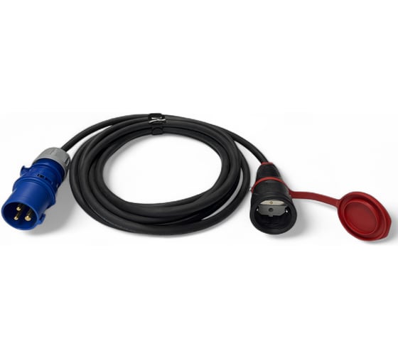 Изображение товара Удлинитель силовой iTOK КГтп-ХЛ 3х2,5 мм 5 метров 16А 230В (розетка shuko вилка CEE 1P+N+E) IP54 тип SUS серии iCONNECT PRO ГОСТ i-CONNECT-PRO-SUS-KG-325-RS-V-220-54-5