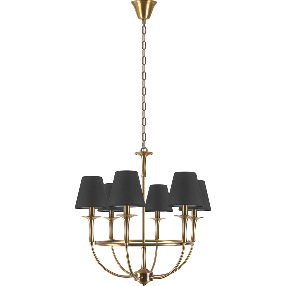 Изображение товара Подвесная люстра LOFT IT Lattice 10435 с 6 лампами бронза дизайн модерн