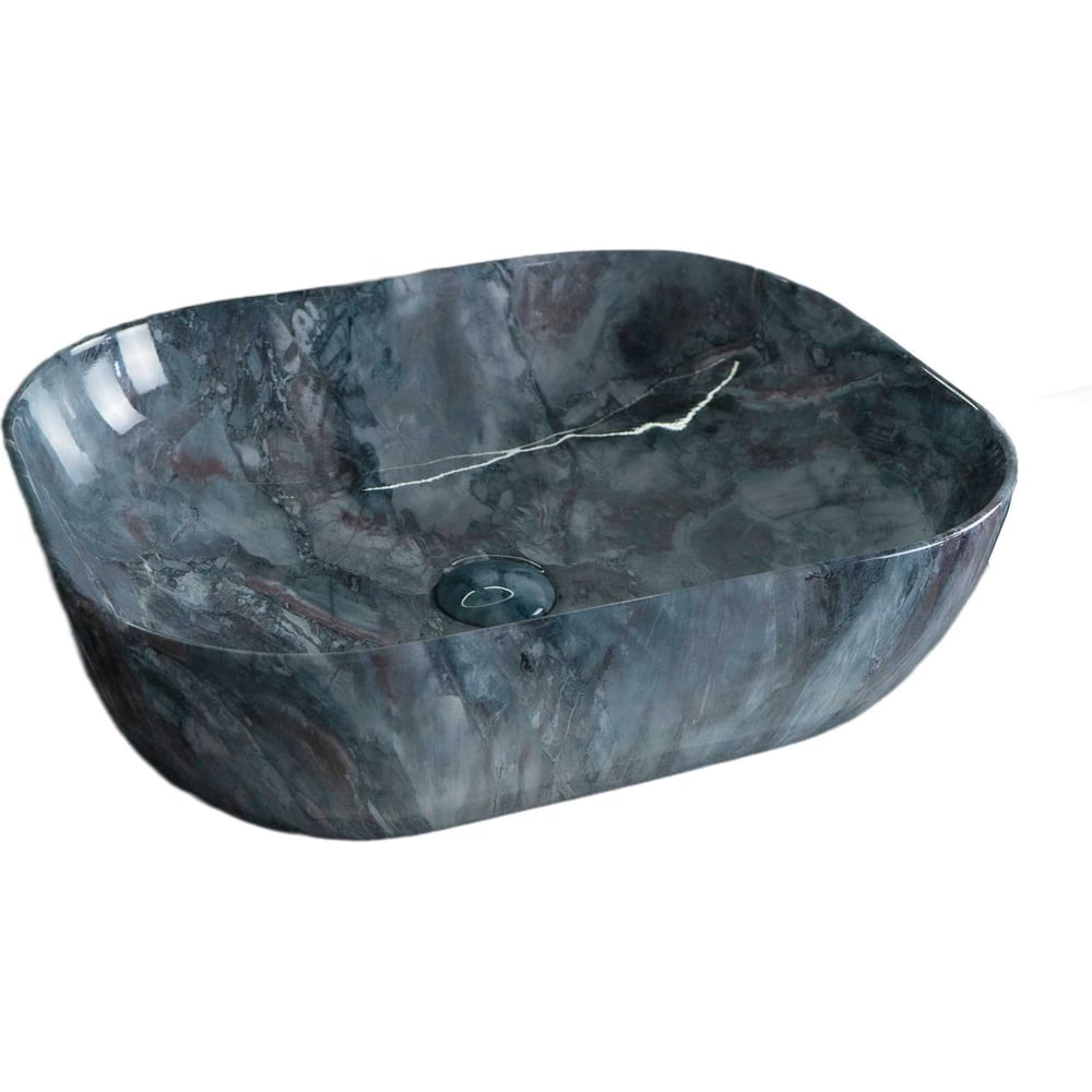 Изображение товара Раковина GID K397G124 накладная под камень глянцевая 50x40x14 54401