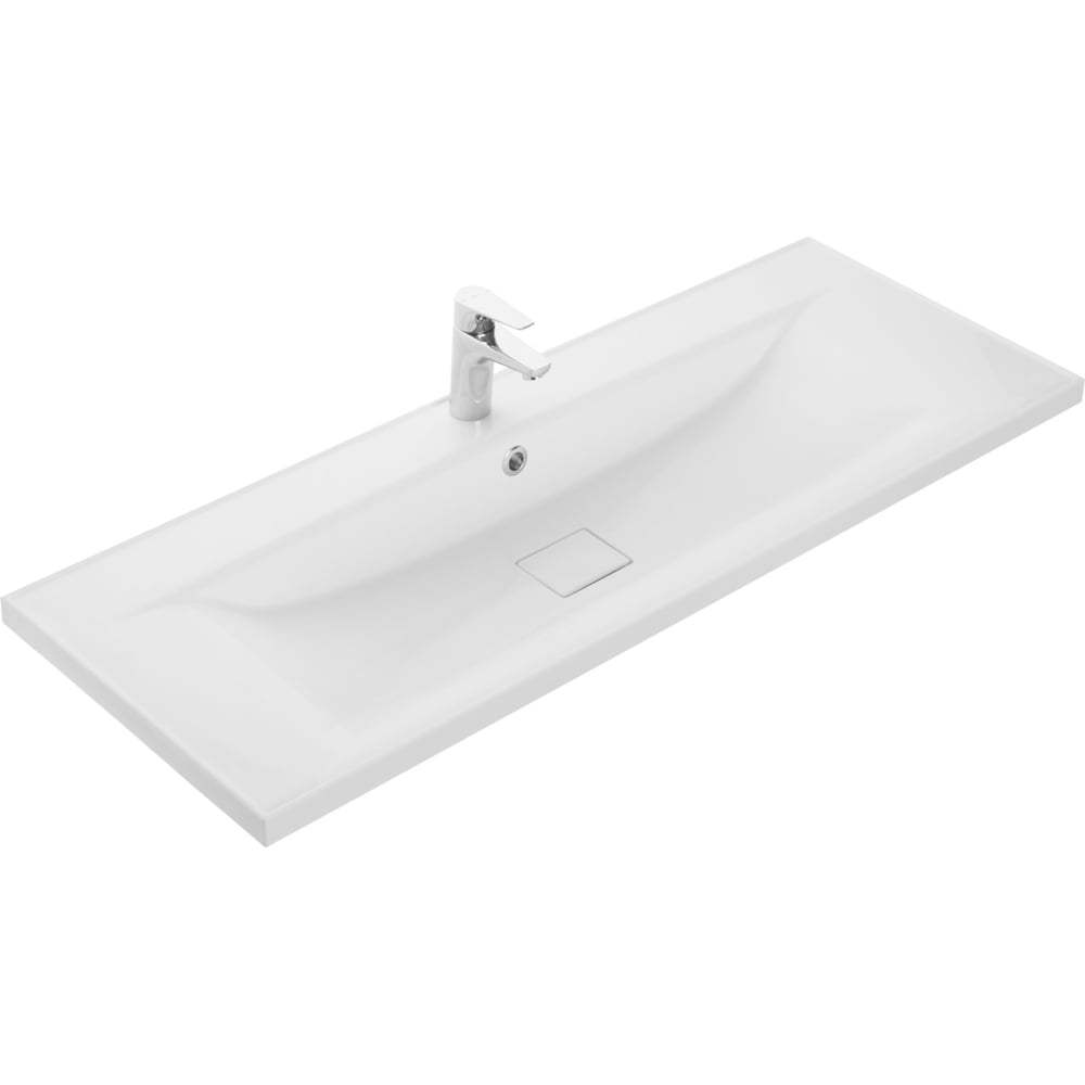 Изображение товара Раковина AQUATON Айрис M 1200 белая - современное решение для ванной