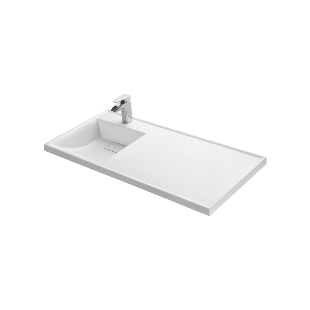 Изображение товара Раковина AQUATON Бланш 1200 белая левая 1A741731B101L