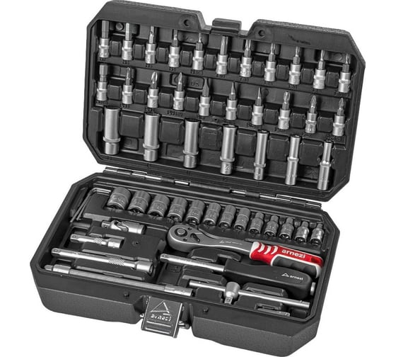 Изображение товара Набор инструментов ARNEZI 53 пр. 1/4"DR R0900053