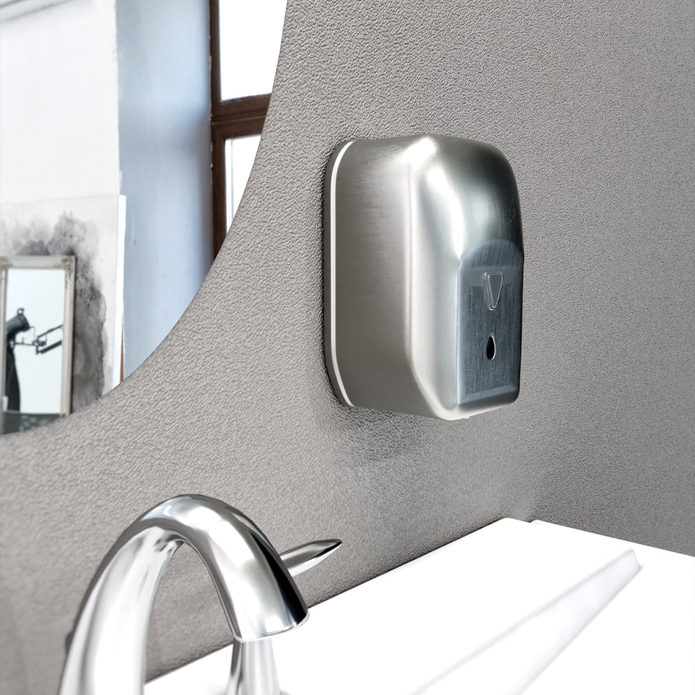 Изображение товара Диспенсер для мыла сенсорный ZARATSU Z-DM-02 из нержавеющей стали