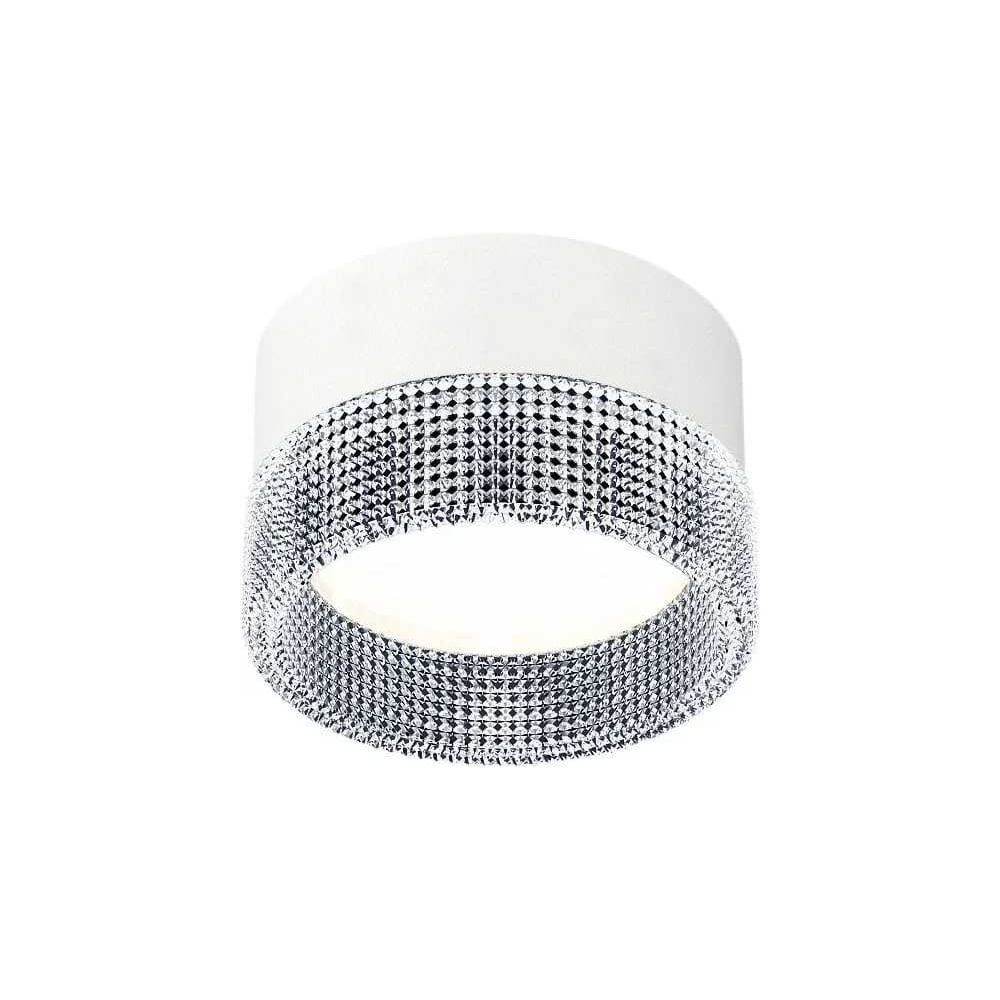 Изображение товара Светильник точечный накладной БЕЛОНА GX53 AL-5635 WHCL белый и прозрачный