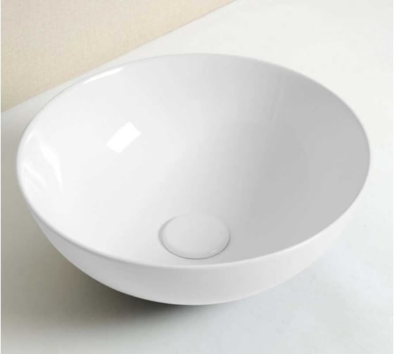 Изображение товара Раковина Gid 9081W накладная, белая, 36x36x14 51243