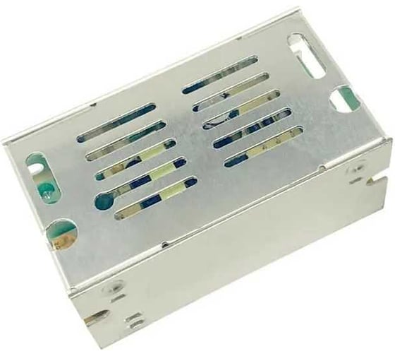 Изображение товара Блок питания для LED De Fran DFB 12В, 15Вт, 1А AC/DC, IP20, металл (70x40x30), DFB1