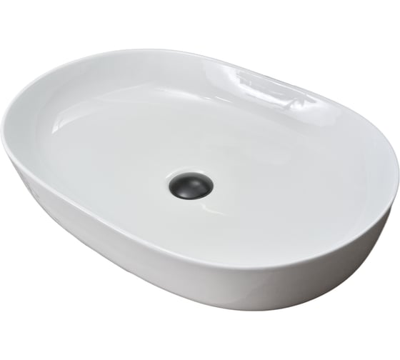 Изображение товара Раковина Gid D1348 накладная, белая, 61x41x13.5 51204