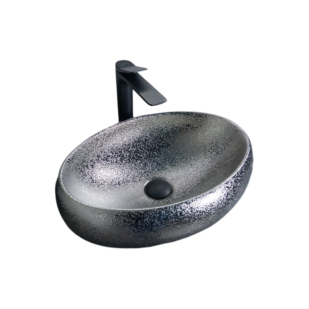 Изображение товара Раковина Gid 9030s накладная хром 48x34x15 см серия LAGO