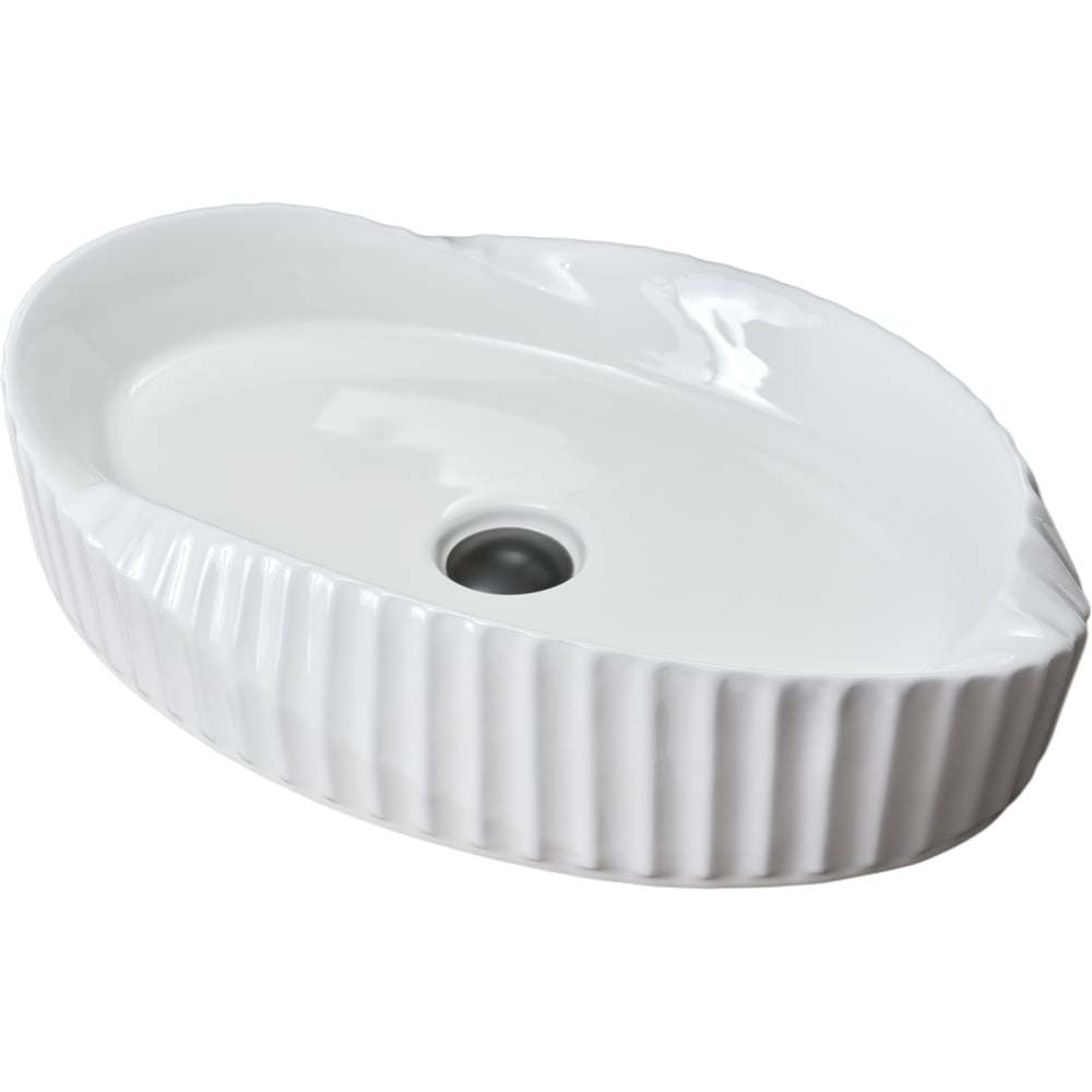 Изображение товара Раковина Gid 888s накладная белая 60x38.5x13.5 см для ванной комнаты