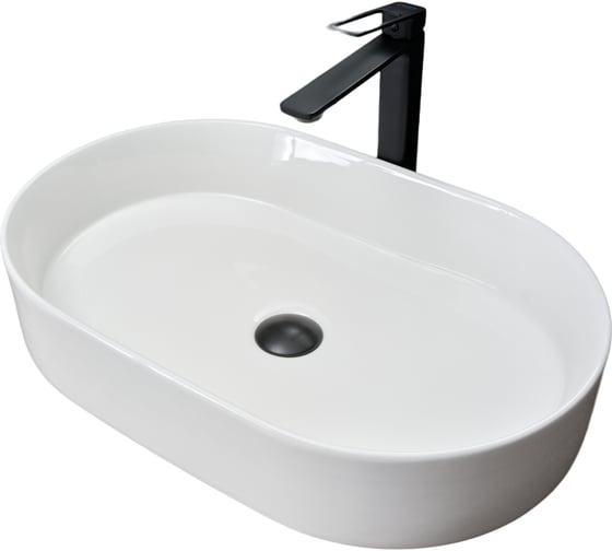 Изображение товара Раковина Gid D1479 накладная, белая, 61x38.5x12 51203