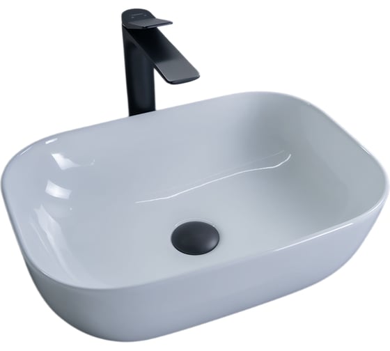 Изображение товара Раковина Gid D1333 накладная, белая, 46x32.5x13.5 51183