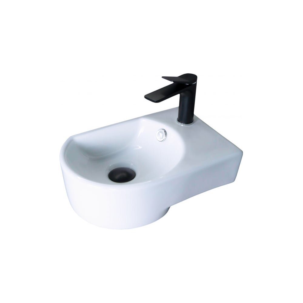 Изображение товара Современная подвесная керамическая раковина Gid N9273L белая 41x27x14