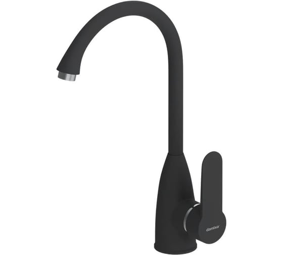 Изображение товара полимерный смеситель для кухни Damixa_xxx Neptune чёрный DX408000300