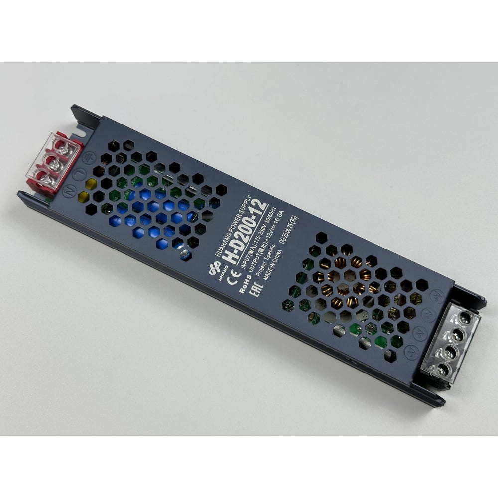 Изображение товара Блок питания DIAMOND LED SLIM для светодиодов 200 Вт 12V