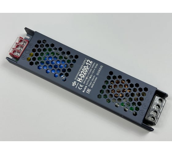 Изображение товара Блок питания DIAMOND LED SLIM-12V-3Y-200W-IP20-HH