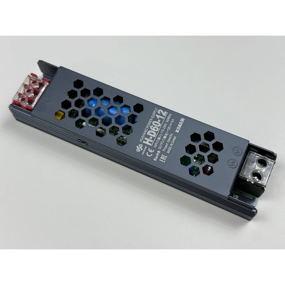 Изображение товара Блок питания LED SLIM 12V 60W IP20 для светодиодных систем DIAMOND