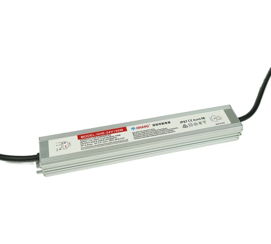 Изображение товара Блок питания DIAMOND LED SLIM-24V-5Y-150W-IP67-HHE