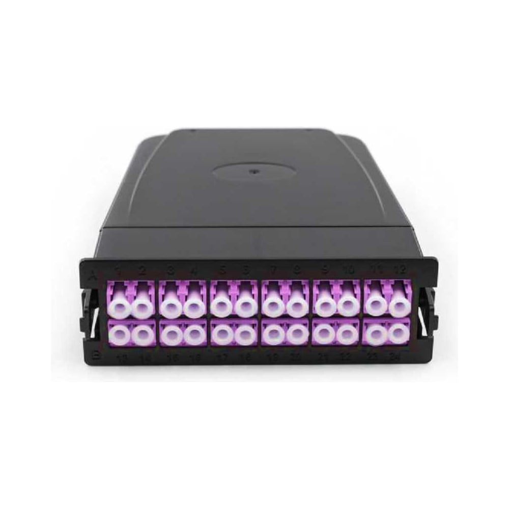 Изображение товара Оптическая кассета TopLAN 1xMPO/UPC многомодовое волокно 50/125 OM4 24 порта