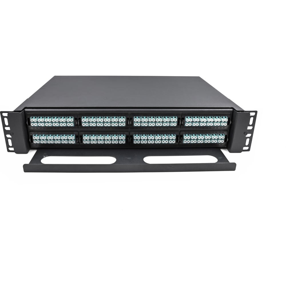 Изображение товара Кросс оптический стойкой TopLAN 19 2U до 192 волокон черный