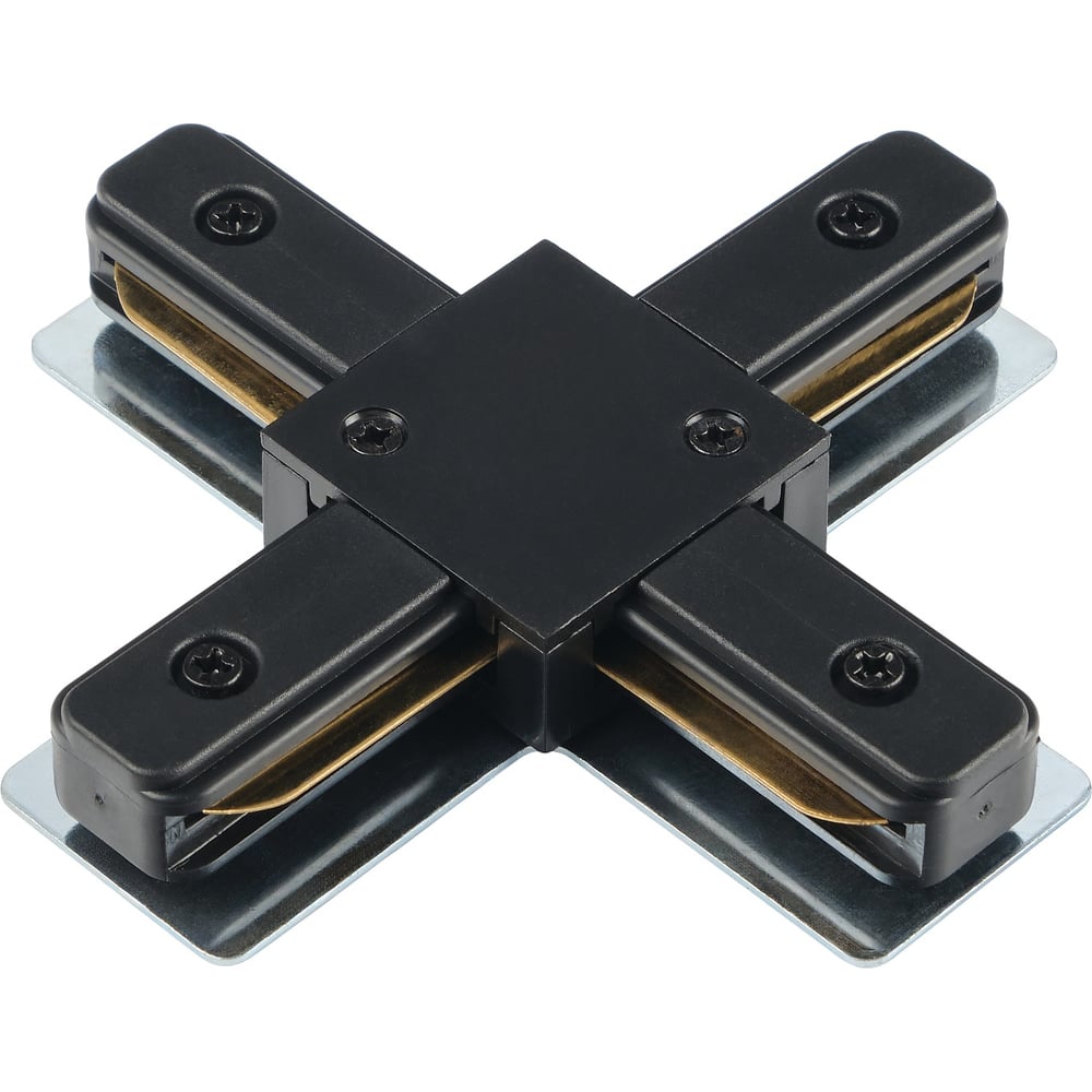 Изображение товара Х-образный коннектор для накладного шинопровода MyFar Single MT0101-CX-B