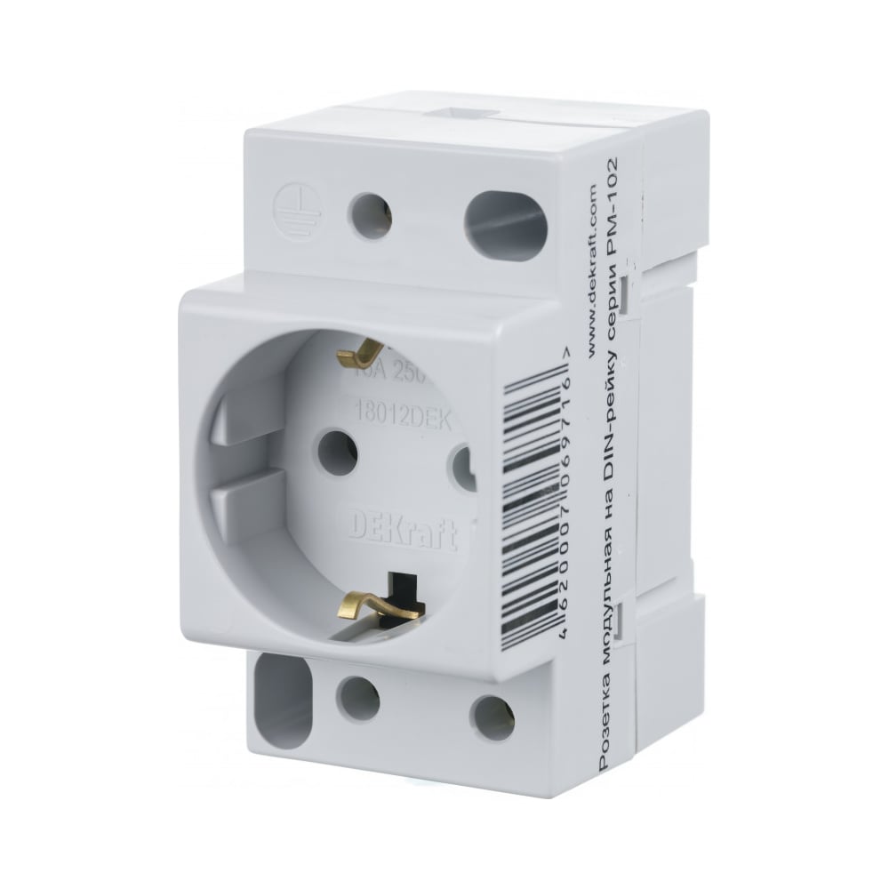 Розетка DEKraft PM-102 18012DEK
